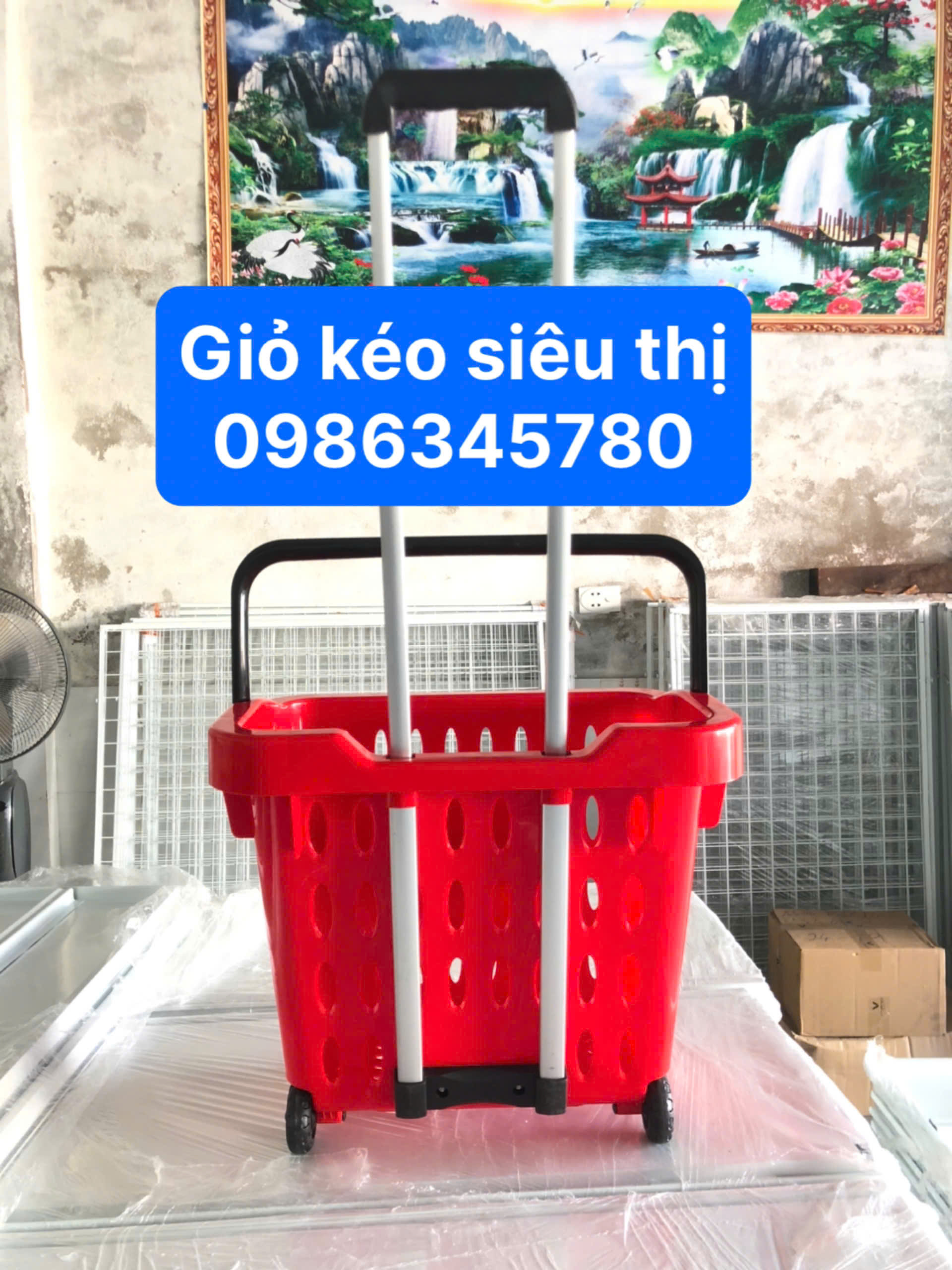 Giỏ để hàng - Công Ty TNHH Setup Siêu Thị Bluetech